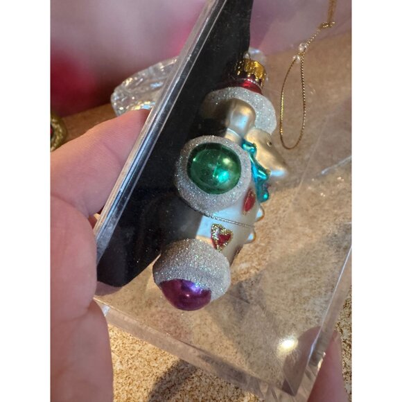 🐑 2004‎ Target Unique Treasures Glass Elvis Sheep Christmas Ornament – NIB - Picture 7 of 9